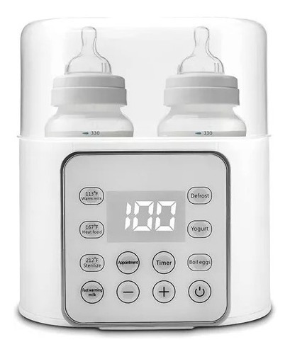 Calentador De Leche Alimentos Para Bebé Con Temporizador 110V