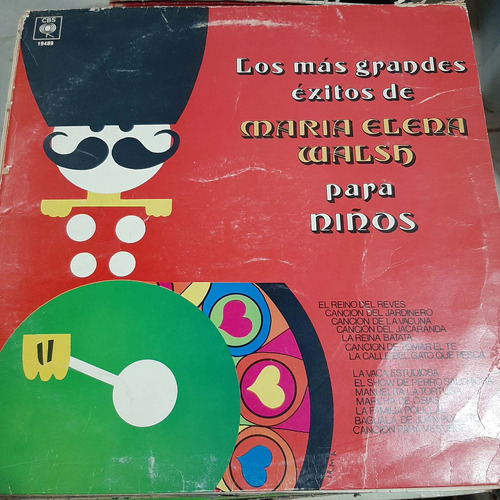 Vinilo Maria Elena Walsh Mas Grandes Exitos Para Niños If1