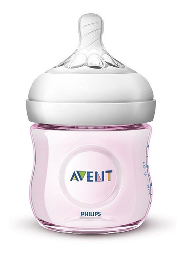 Mamadeira Petala 125ml Rosa