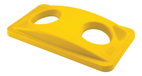 Tapa 2692-88 Slim Jim De Reciclaje Para Botellas Rubbermaid Color Amarillo