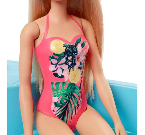 Barbie Piscina Glam Con Muñeca Barbie