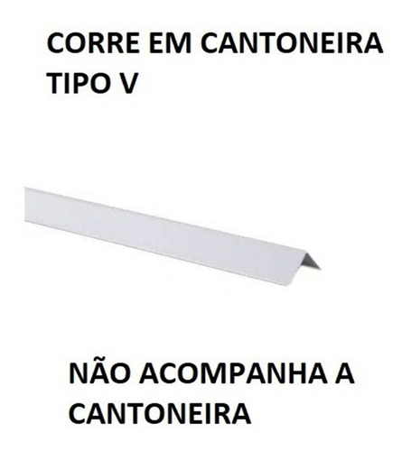Kit 2 Roldana Portão Correr 2 1/2 Polegadas Truck Canal V