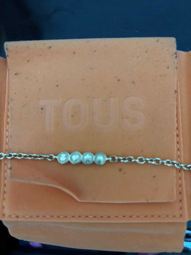 Pulsera Y Aros (conjunto ), Tous ( España ) Oro Dorado 17 Cm