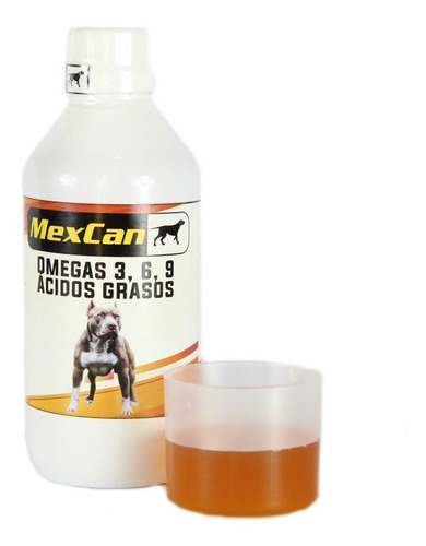 Vitaminas Para Perros Omegas 3, 6 Y 9 De 250 Ml