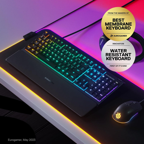 Teclado Para Juegos Steelseries Apex 3 Rgb - Iluminación Rgb