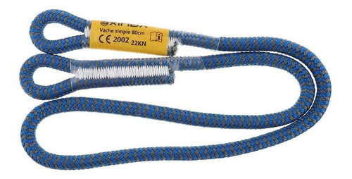 Cuerda Prusik Compatible Con Tirolesa 100cm Azul