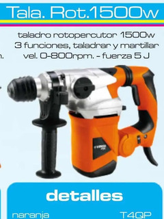 Rotomartillo Versa 1500w | MercadoLibre 📦
