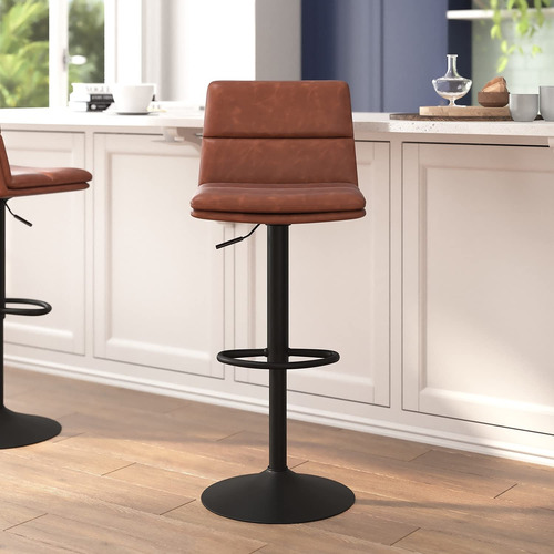 Flash Furniture Hughes Juego De 2 Taburetes De Bar Modernos