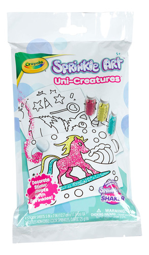 Crayola Unicornio Criaturas Espolvoreadas, Manualidades Par.