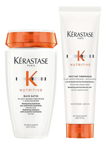 Kérastase Nutritive Bain Satin + Nectar Thermique