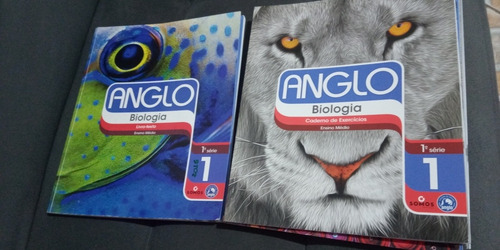 Apostila Anglo Biologia 1 Série Livro Texto E Caderno De Exe (Usado)