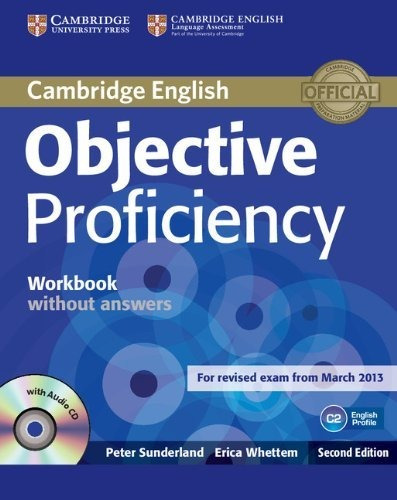 Libro Objective proficiency workbook-key +cd, de VV. AA..