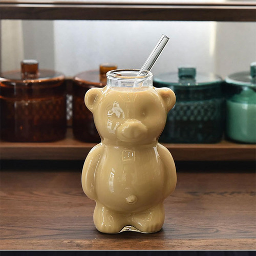 Vasos Taza De Café Expreso, Taza Para Beber Con Botella Oso