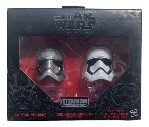 Hasbro Star Wars Captain Phasma / Fo Stormtrooper Helmets