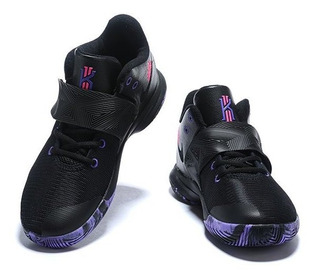 tenis nike negro con morado