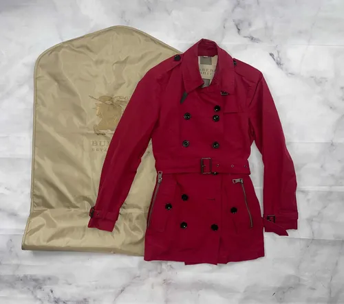Gabardina burberry cheap vintage mujer