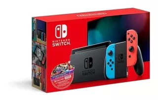 Nintendo Switch 1.1 + Mario Kart 8 + Suscripción 3 Meses