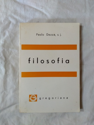 Filosofía - Paolo Dezza - Italiano