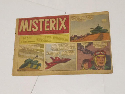 Revista Misterix N° 245 De 1954. Edit. Abril