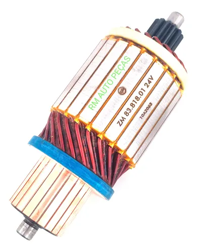 Induzido Motor De Partida Delco Remy 29mt 24 Volts Mb Volks Induzido Motor De Partida Delco Remy 29mt 24 Volts Mb Volks