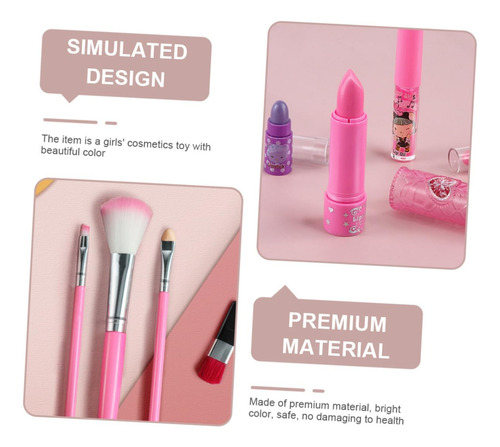 Juguetes Maquillaje Lavable Real Para Niños,juego Para Niñas