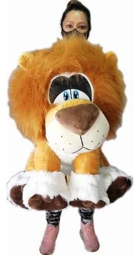 Leon De Peluche Grande 1metro Tipo Pelanas