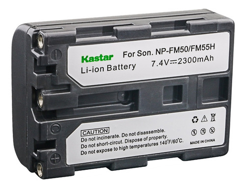 Kastar Batería Para Sony Np-fm50 Np-fm55 Y Sony Dcr-trv330.