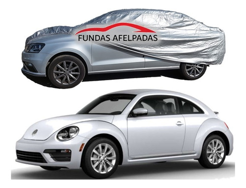 Cubierta Funda Afelpada Volkswagen Beetle Medida Exacta