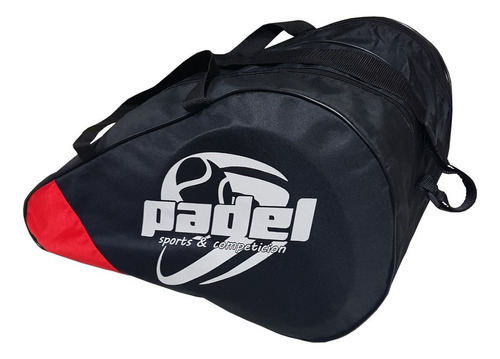 Bolso Paletero Paddle Doble 6 Paletas Padel Negro