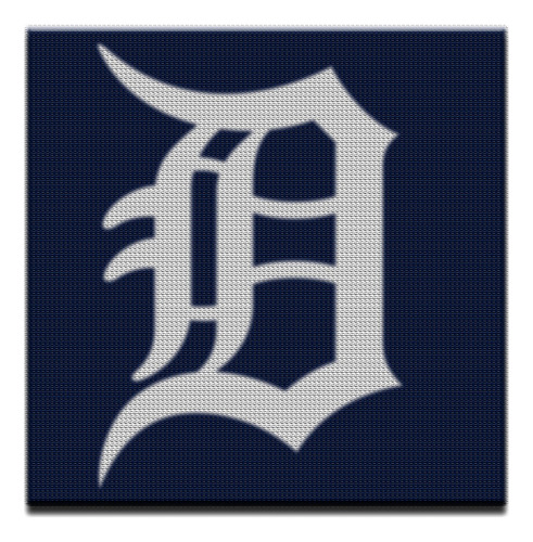 Parche Termoadhesivo Beisbol Detroit Tigers M02