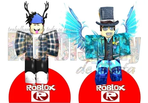 Roblox - 10 Displays de Festa de 20cm - Escorrega o Preço