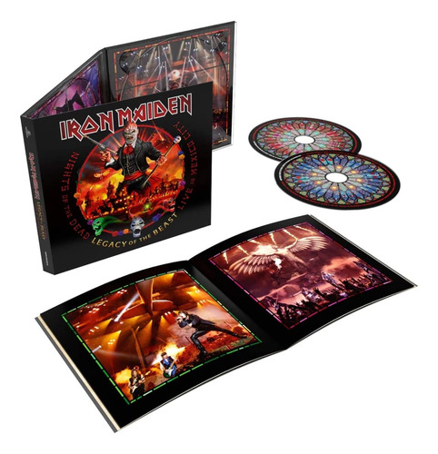 Cd Heavy Metal Iron Maiden - Legacy Of The Beast Duplo