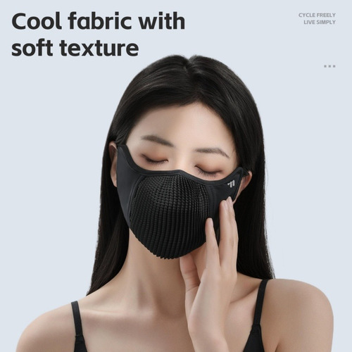 Máscara Facial Ice Silk, Transpirable, Deportiva 3d, A Prueb