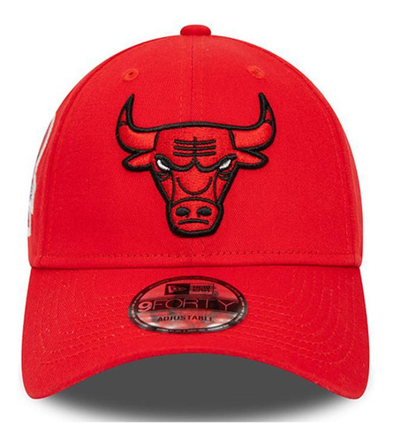 Jockey New Era Nba Chicago Bulls Essential Patch 9forty Rojo