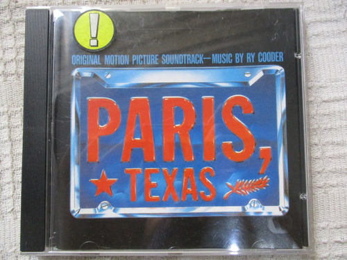 Ry Cooder - Paris, Texas (bso) (warner Bros. 7599-25270-2) 