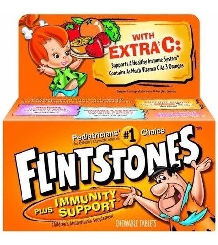 Flintstones Children's Chewable Multivitamin Plus Immunity S