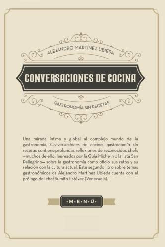 Libro Conversaciones De Cocina Gastronomía Sin Recetas (vol