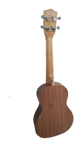Ukelele Concierto Parquer Diseño Azteca Abeto Funda Color Marrón
