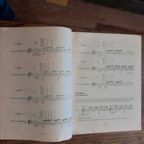 N. Técnica De La Guitarra Arpegios Acordes Modulaciones Prat (Usado)