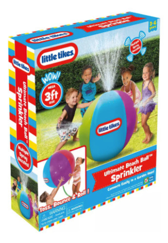 Pelota Acuática Rociador Para Niños Little Tikes Xchws C Color Azul Acero