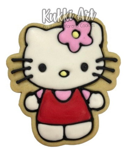 Hello Kitty * 12 Galletas Decoradas Para Tu Fiesta Tematica