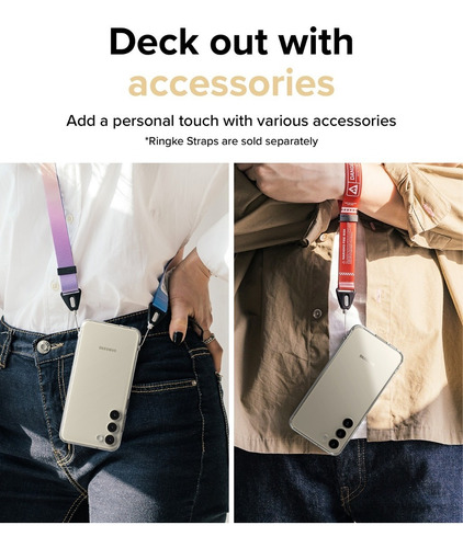 Imagen 5 de 5 de Funda Para Samsung S23 Plus Ringke Fusion Anti Impacto