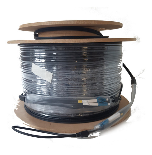 Kit Enlace 300 Mts Fibra Optica Monomodo Drop Sfp