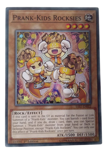 Prank-kids Rocksies - Common - Yu-gi-oh! (Usado)