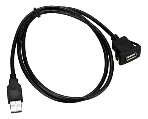 Usb 2.0 A Usb 2.0 Aux Montaje Empotrado Coche Cable De A