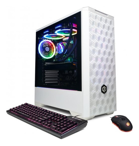 Cyberpowerpc Gamer Supreme Liquid Cool White Gaming Desktop 