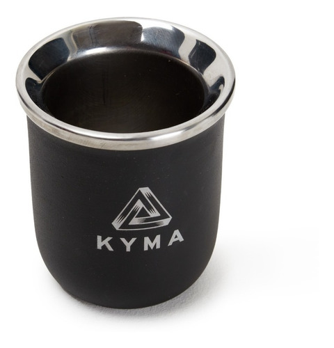 Imagen 5 de 10 de Set Matero Kyma Negro/ Matera Olympia + Termo Mate Bombilla