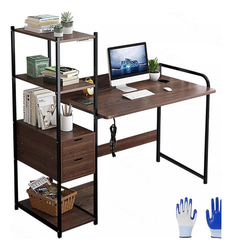 Escritorio Librero Ejecutivo Para Computadoras De Escritorio