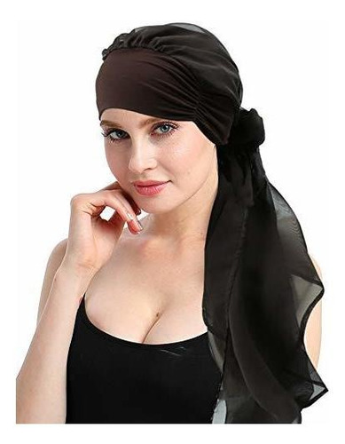 Sombreros De Quimioterapia Turbantes Para Mujeres Pelo Largo 