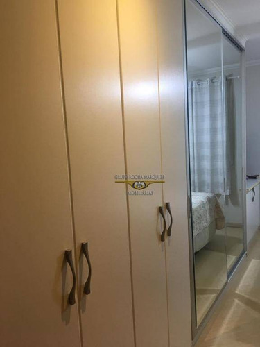 Imagem 17 de 29 de Apartamento Com 3 Dormitórios À Venda, 87 M² Por R$ 750.000,00 - Tatuapé - São Paulo/sp - Ap2792